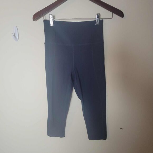 Girlfriend Collective High Waisted Pocket Leggings Navy Small - Picture 1 of 3